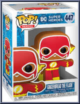Flash (Gingerbread) from DC Super Heroes - Pop! Vinyl Figures manufactured by Funko [Front]