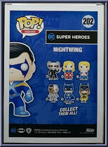Nightwing from DC Super Heroes - Pop! Vinyl Figures manufactured by Funko [Back]