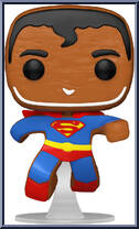 Superman (Gingerbread) from DC Super Heroes - Pop! Vinyl Figures manufactured by Funko [Loose]