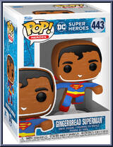 Superman (Gingerbread) from DC Super Heroes - Pop! Vinyl Figures manufactured by Funko [Front]