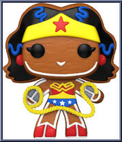 Wonder Woman (Gingerbread) from DC Super Heroes - Pop! Vinyl Figures manufactured by Funko [Loose]