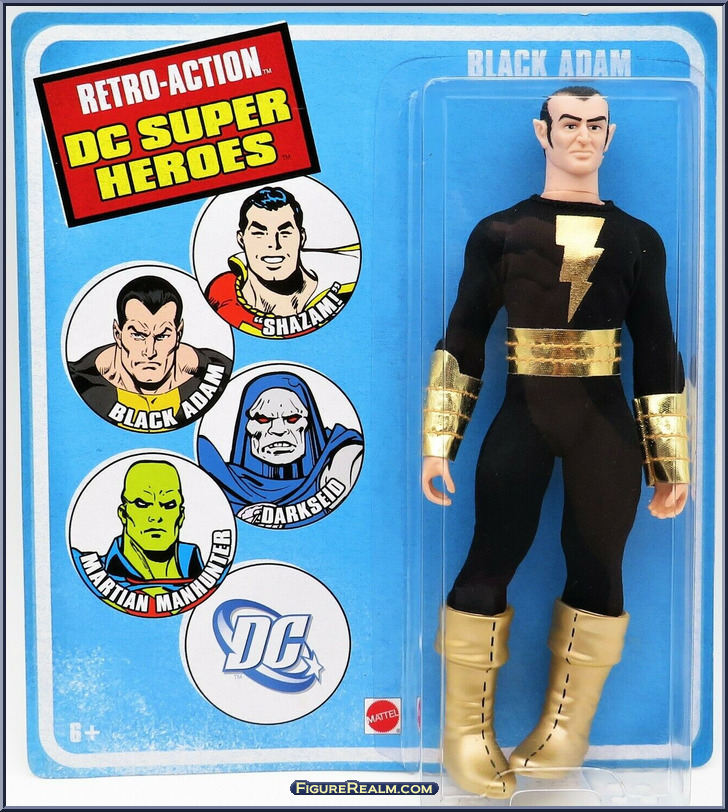 Mattel Retro Action DC Super Heroes Black Adam New