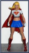 Supergirl (White Shirt) from DC Super Heroes - Series 2 manufactured by Mattel [Loose]