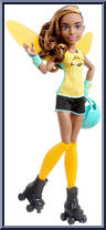 Bumblebee (Roller Derby) from DC Super Hero Girls - Dolls manufactured by Mattel [Loose]