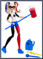 Harley Quinn (Mallet Launcher) from DC Super Hero Girls - Dolls manufactured by Mattel [Loose]