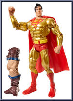Superman Gold from DC Universe - Super Powers Collection manufactured by Mattel [Loose]