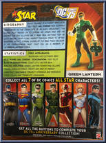 Green Lantern from DC Universe Classics - All-Stars - Wave 1 manufactured by Mattel [Back]