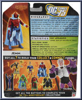 Jemm, Son of Saturn from DC Universe Classics - Wave 15 manufactured by Mattel [Back]