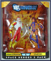 Adam Strange & Starfire: Space Heroes (Mattycollector) from DC Universe Classics - Exclusives manufactured by Mattel [Front]