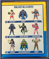 Martian Manhunter from DC - Series 2 - Blue manufactured by Wendy's [Side]