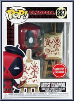 Deadpool (Artist) from Deadpool - Pop! Vinyl Figures manufactured by Funko [Front]