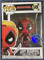 Lady Deadpool from Deadpool - Pop! Vinyl Figures manufactured by Funko [Front]