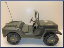 Combat Jeep Vehicle Action Figure