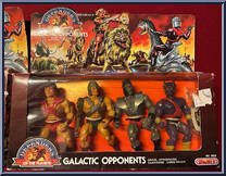 Orion & Strongarm vs Zaardoom & Canis Major from Defenders of the Planets - Galactic Opponents manufactured by Sparkle [Front]