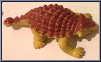 Ankylosaurus from Definitely Dinosaurs - Carded - 1991 manufactured by Playskool [Loose]