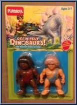 Brin / Grak from Definitely Dinosaurs - Cavemen manufactured by Playskool [Front]