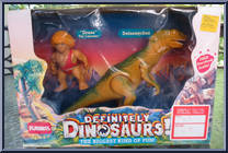 Deinonychus / Druze from Definitely Dinosaurs - Dinosaurs - Series 1 manufactured by Playskool [Front]
