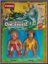 Lomex / Shrag from Definitely Dinosaurs - Cavemen manufactured by Playskool [Front]