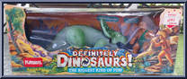 Protoceratops / Zindar from Definitely Dinosaurs - Dinosaurs - Series 1 manufactured by Playskool [Front]
