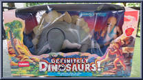 Stegosaurus / Dron from Definitely Dinosaurs - Dinosaurs - Series 1 manufactured by Playskool [Front]