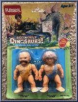 Thrax / Grak from Definitely Dinosaurs - Cavemen manufactured by Playskool [Front]