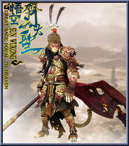 Journey to the West The Monkey King Sun Wukong (Battle Damaged) from Demon Force - Basic Series manufactured by Fury Toys [Loose]