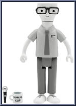 Milo (Goes to College) from Descendents - ReAction Figures manufactured by Super7 [Loose]