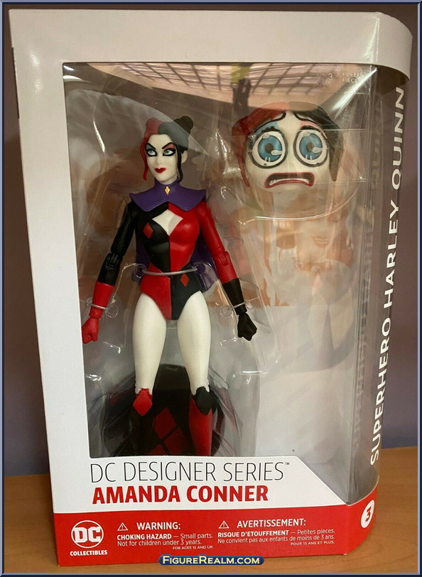 DC Icons Designer Series Conner Superhero Harley Quinn Action Figure NEW Toys 