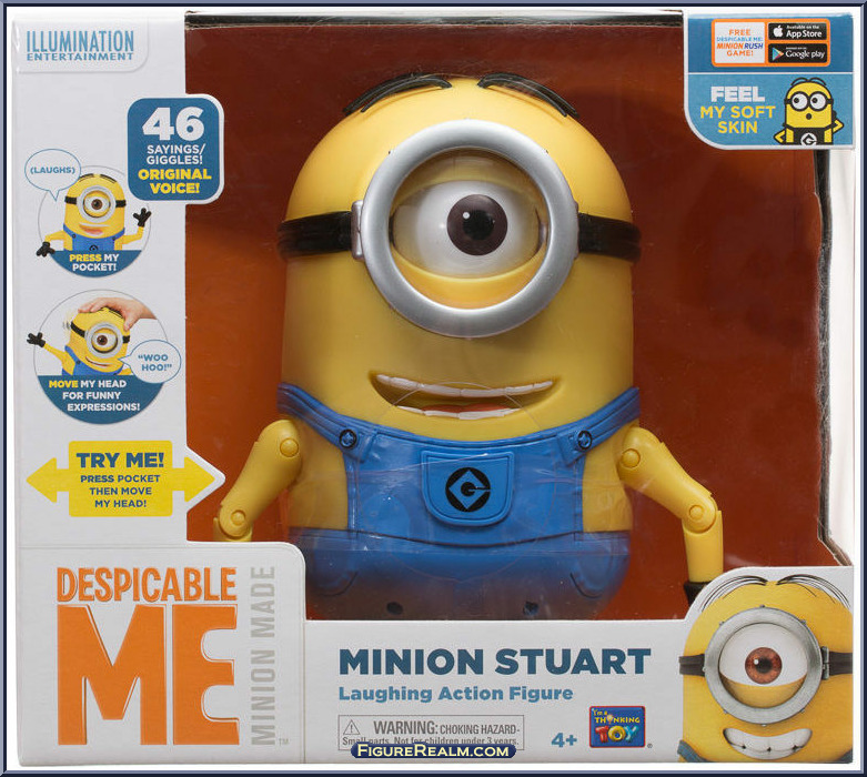 Minion Stuart Despicable Me Despicable Me Thinkway Toys Action Figure