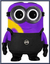 Purple Dave from Despicable Me 2 - Pop! Vinyl Figures manufactured by Funko [Loose]
