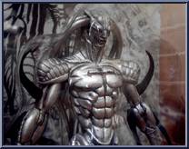 Saylos OVA (Pewter) from Devilman - Series 3: Toys R Us Exclusive manufactured by Fewture [Front]