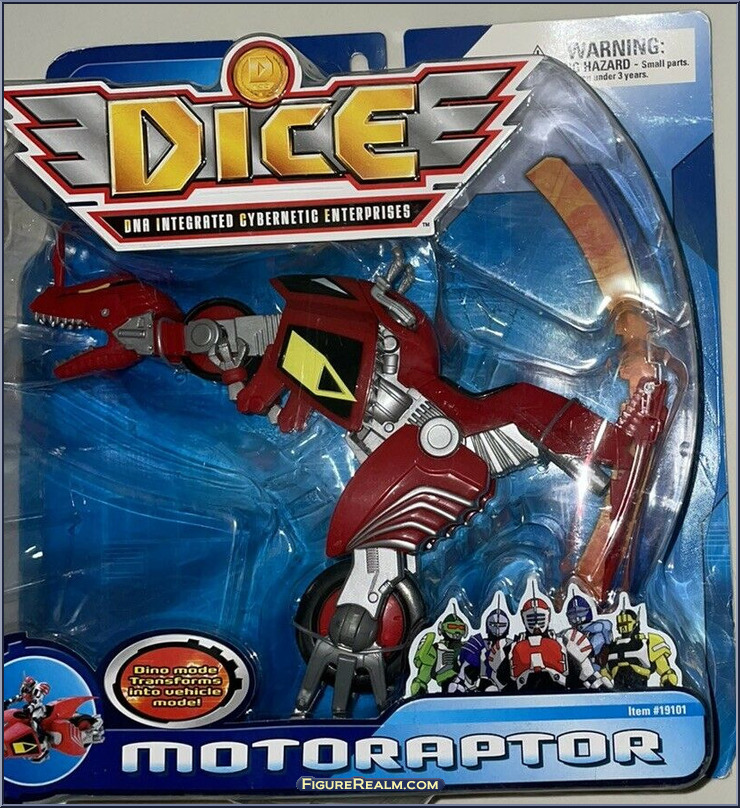 Motoraptor .E. - Basic Series - Bandai Action Figure Motoraptor .E. - Basic Series - Bandai Action Figure