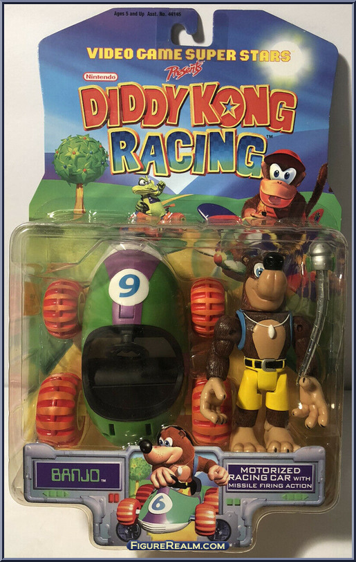 Banjo - Diddy Kong Racing - Basic Series - Toy Biz Action Figure