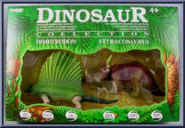 Dimetrodon & Styracosaurus Action Figure