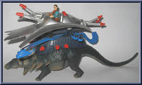 Edmontonia from Dino-Riders - Dinosaurs manufactured by Tyco [Loose]
