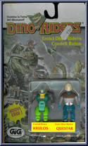 Krulos / Questar from Dino-Riders - Series 2 manufactured by Tyco [Front]