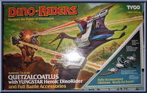 Quetzalcoatlus (with Yungstar) from Dino-Riders - Dinosaurs manufactured by Tyco [Front]