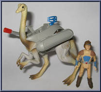 Struthiomimus from Dino-Riders - Dinosaurs manufactured by Tyco [Loose]