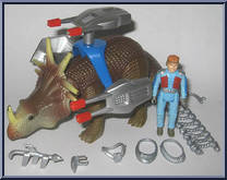 Styracosaurus from Dino-Riders - Dinosaurs manufactured by Tyco [Loose]