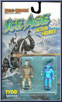Urg / Rayy from Dino-Riders - Ice Age - Humans manufactured by Tyco [Front]