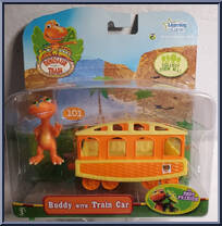 Buddy with Train Car from Dinosaur Train - Basic Series manufactured by Learning Curve [Front]