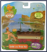 Leslie with Train Car from Dinosaur Train - Basic Series manufactured by Learning Curve [Front]