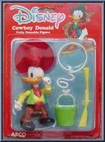 Cowboy Donald from Disney - Basic Series manufactured by Arco [Front]