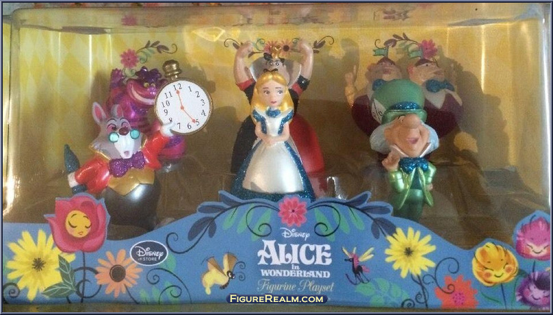 Disney Alice in Wonderland Alice in Wonderland Figurine Playset Glitter -  ToyWiz