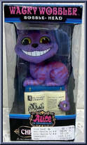 Cheshire Cat (Purple) from Disney - Wacky Wobblers manufactured by Funko [Front]