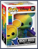 Mickey Mouse (Rainbow) from Disney - Disney Universe Pop! manufactured by Funko [Front]