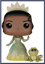 Princess Tiana and Naveen from Disney - Disney Universe Pop! manufactured by Funko [Loose]
