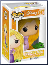 Rapunzel and Pascal (Green) from Disney - Disney Universe Pop! manufactured by Funko [Front]