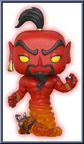 Red Jafar (As Genie) (Glow in the Dark) (Chase) from Disney - Disney Universe Pop! manufactured by Funko [Loose]
