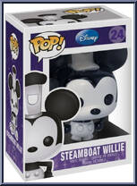 Steamboat Willie (Black & White) from Disney - Disney Universe Pop! manufactured by Funko [Front]
